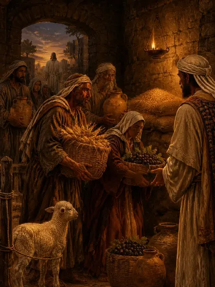 It Was Grain and Cattle, Not Money