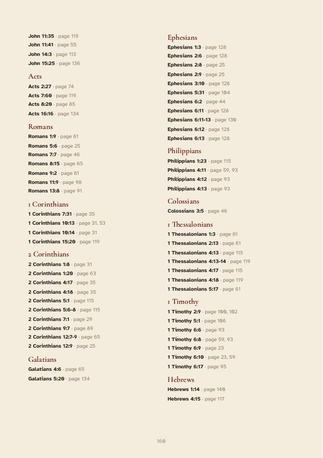 Every verse, indexed